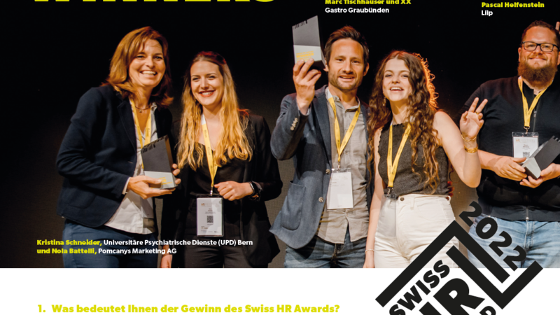 HRToday Swiss HR Award waldner partner